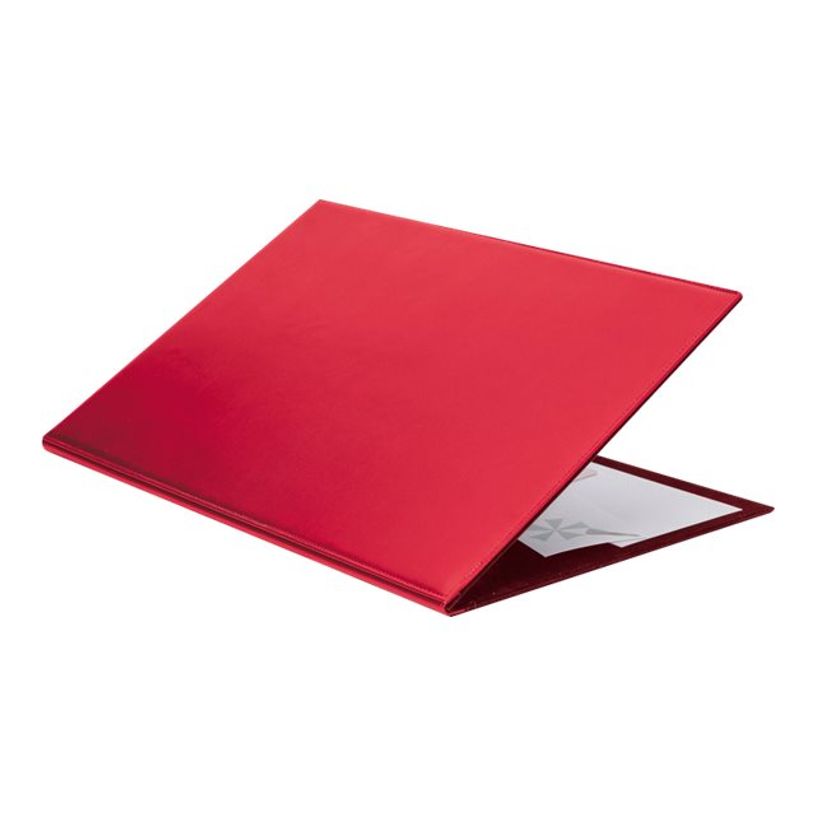 3338805002552-L'Agenda Moderne Satiny - Sous-main à rabat - 56 x 38 cm - rouge - Quo Vadis-P_405123027_1-0