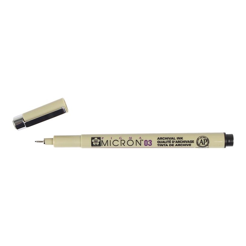 0084511306400-Sakura Pigma Micron - Rotulador - negro - tinta pigmentada al agua - 0.35 mm - ultrafino-P_405123197_2-1