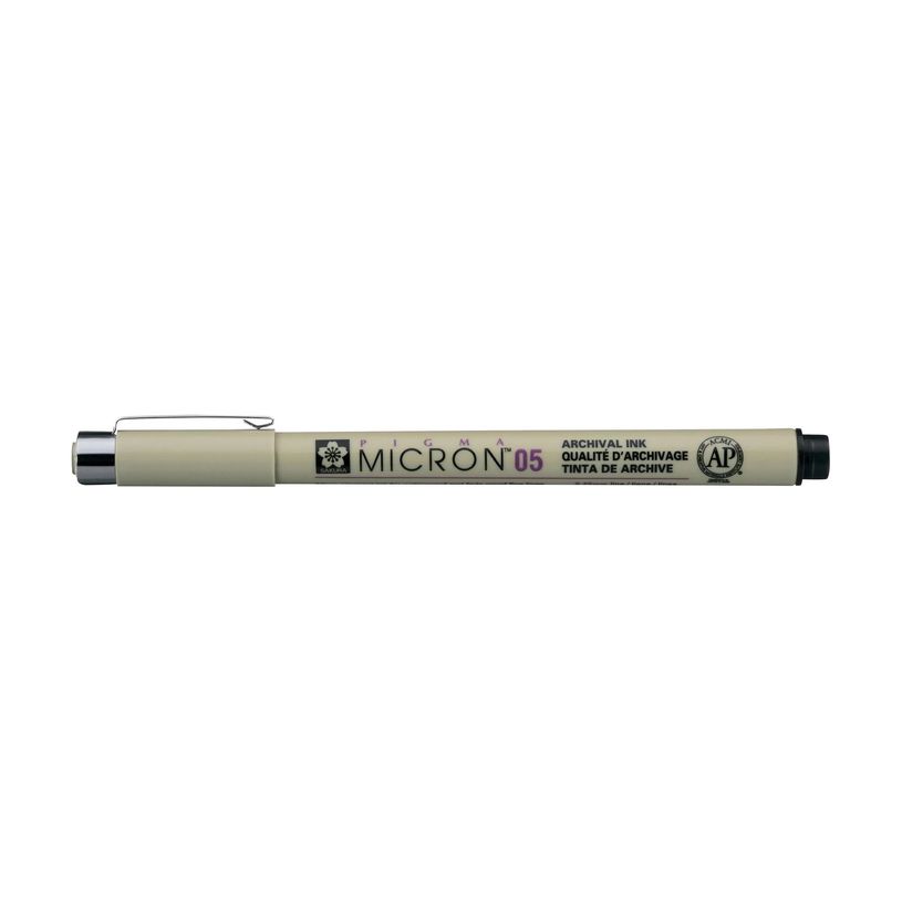 0084511306448-Sakura Pigma Micron 05 - Rotulador - permanente - negro - tinta pigmentada al agua - 0.45 -P_405123199_4-3