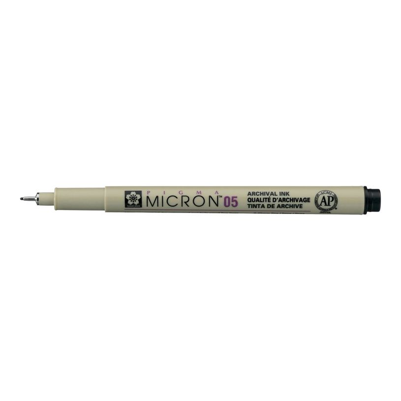 0084511306448-Sakura Pigma Micron 05 - Rotulador - permanente - negro - tinta pigmentada al agua - 0.45 -P_405123199_7-6