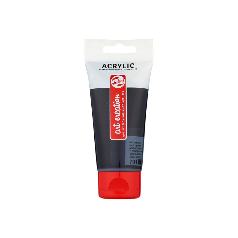 8712079299088-Talens Art Creation - peinture - peinture acrylique - noir ivoire - 75 ml-P_405123305_2-0