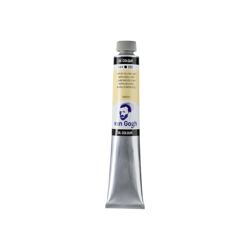 8712079220501-van Gogh 222 - Peinture - peinture à l'huile - jaune clair de Naples - 60 ml-P_405123812_1-0