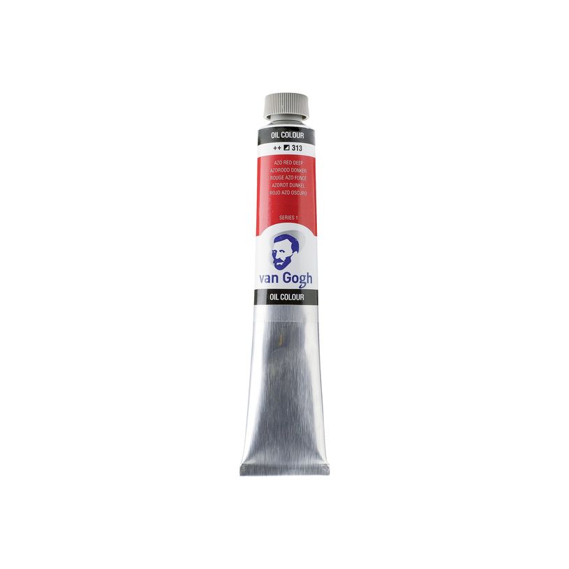 8712079220679-van Gogh 313 - Peinture - peinture à l'huile - rouge azo profond - 60 ml-P_405123822_1-0