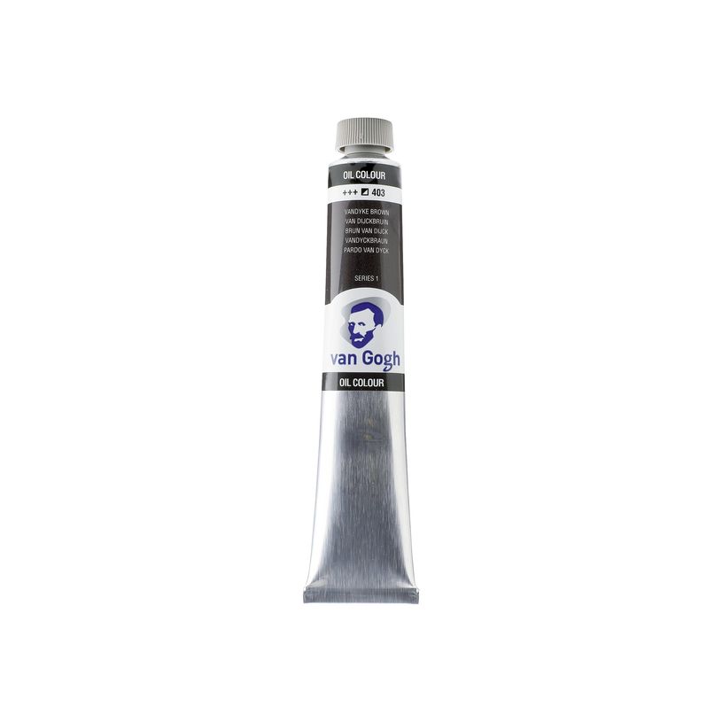 8712079220785-van Gogh - Peinture - peinture à l'huile - marron Van Dyke - 60 ml-P_405123829_1-0