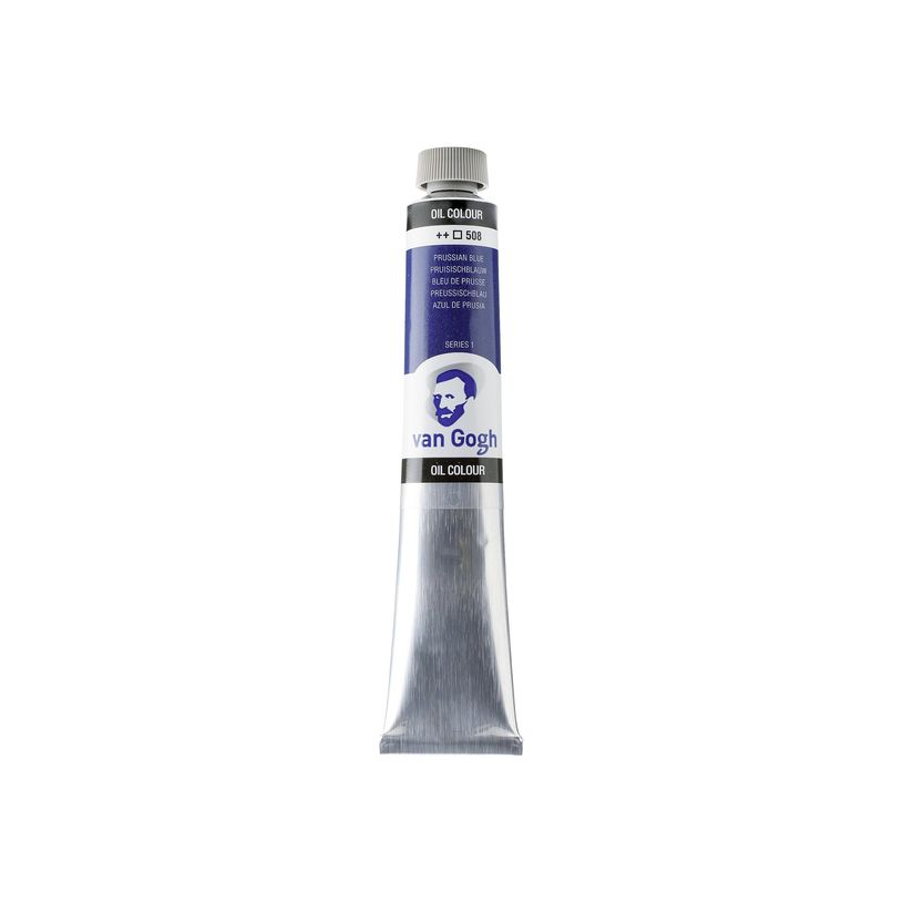 8712079220839-van Gogh 508 - Peinture - peinture à l'huile - bleu prussien - 60 ml-P_405123834_1-0