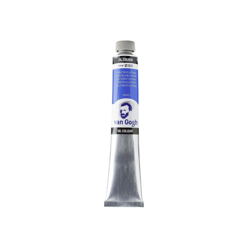 8712079220853-van Gogh 512 - Peinture - peinture à l'huile - bleu cobalt (outremer) - 60 ml-P_405123835_1-0