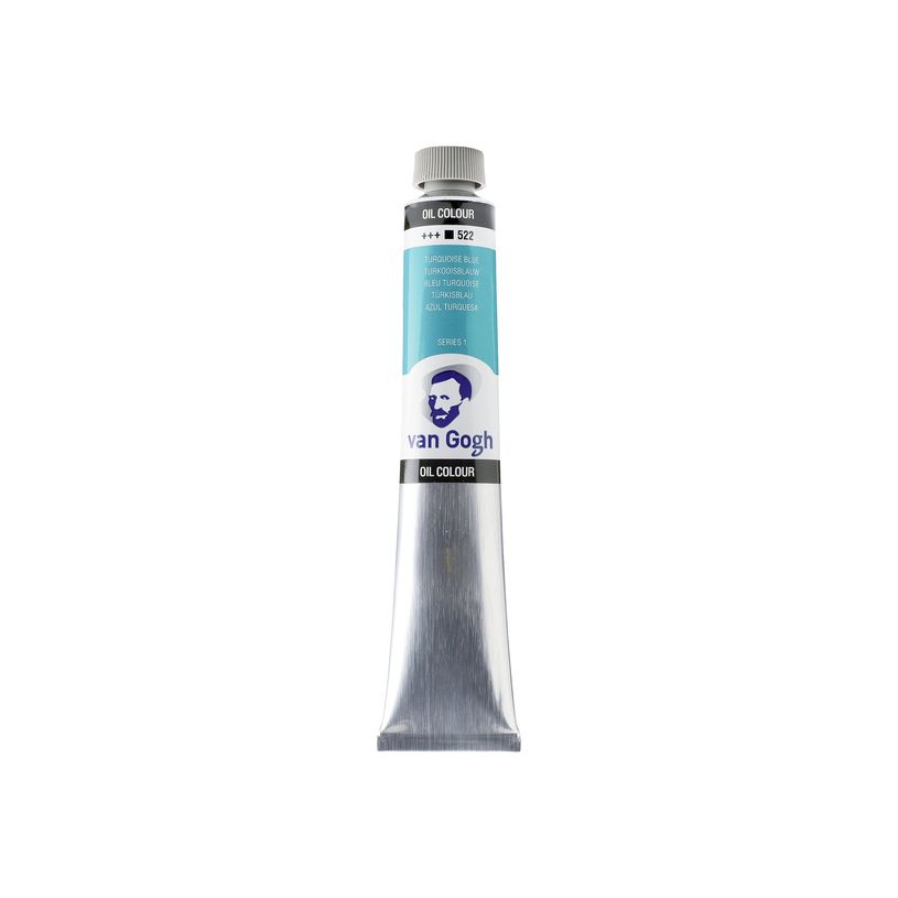 8712079220860-van Gogh 522 - Peinture - peinture à l'huile - bleu turquoise - 60 ml-P_405123836_1-0