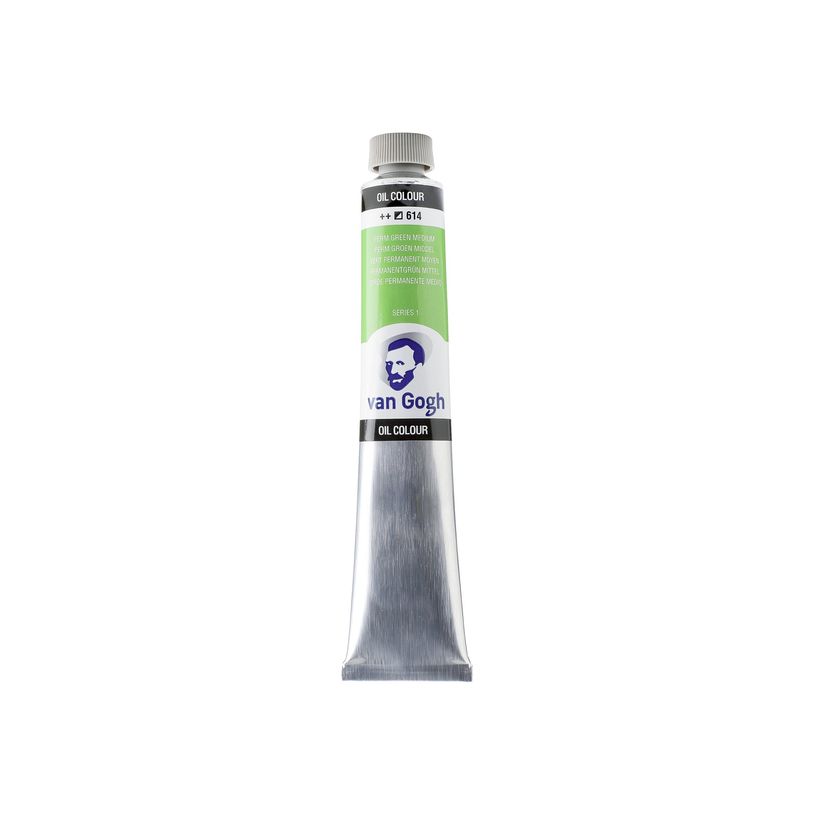 8712079220952-van Gogh 614 - Peinture - peinture à l'huile - vert moyen - 60 ml-P_405123841_1-0