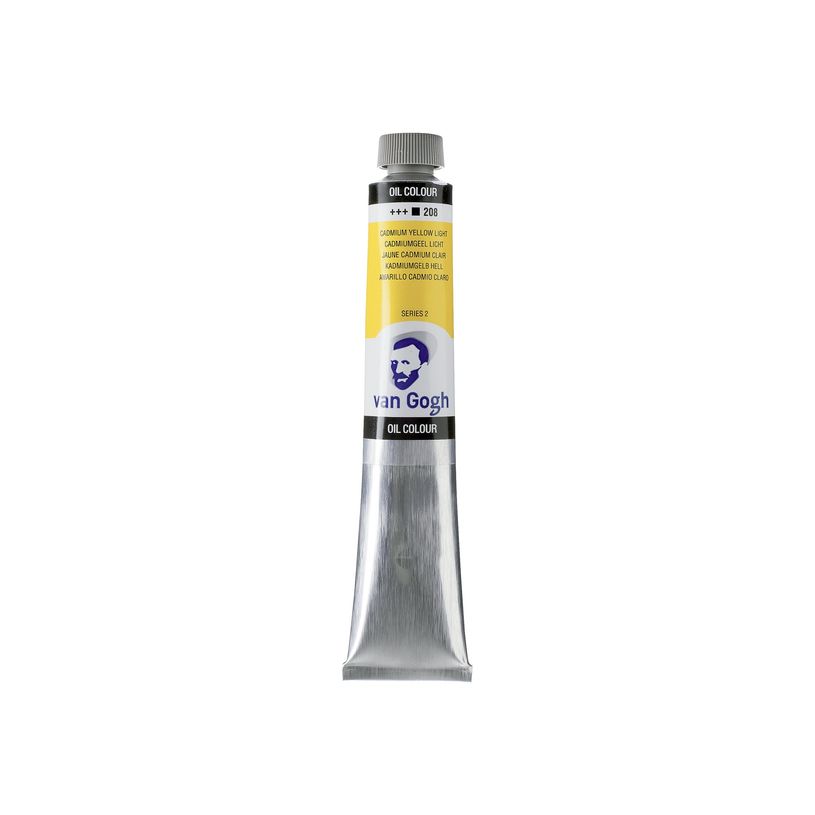 8712079220464-van Gogh 208 - Peinture - peinture à l'huile - jaune cadmium clair - 60 ml-P_405123972_1-0