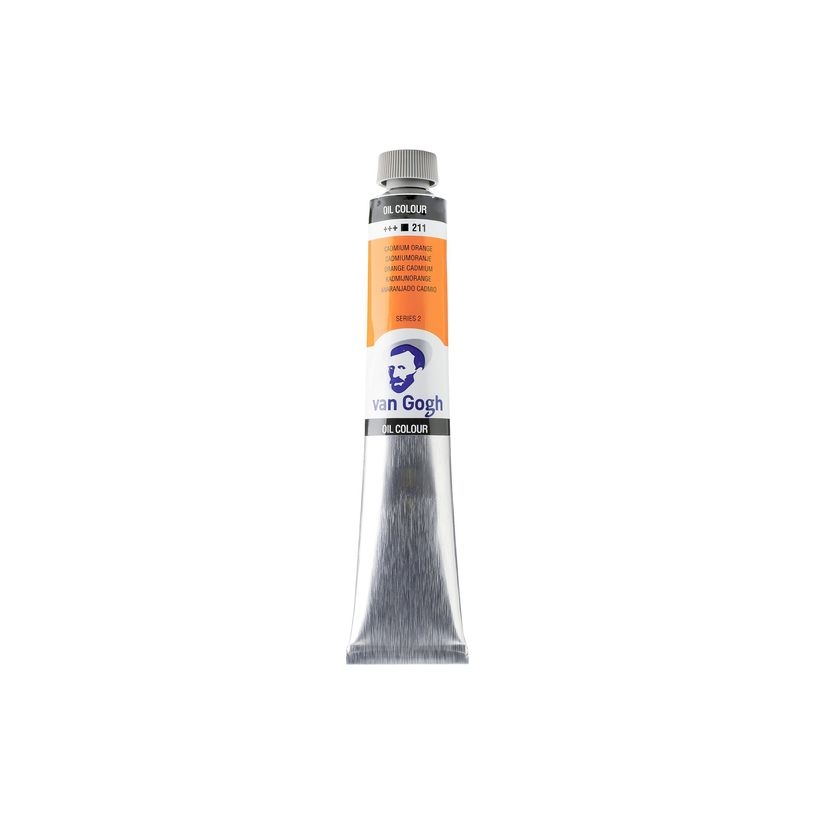 8712079220495-van Gogh 211 - Peinture - peinture à l'huile - orange de cadmium - 60 ml-P_405123974_2-1
