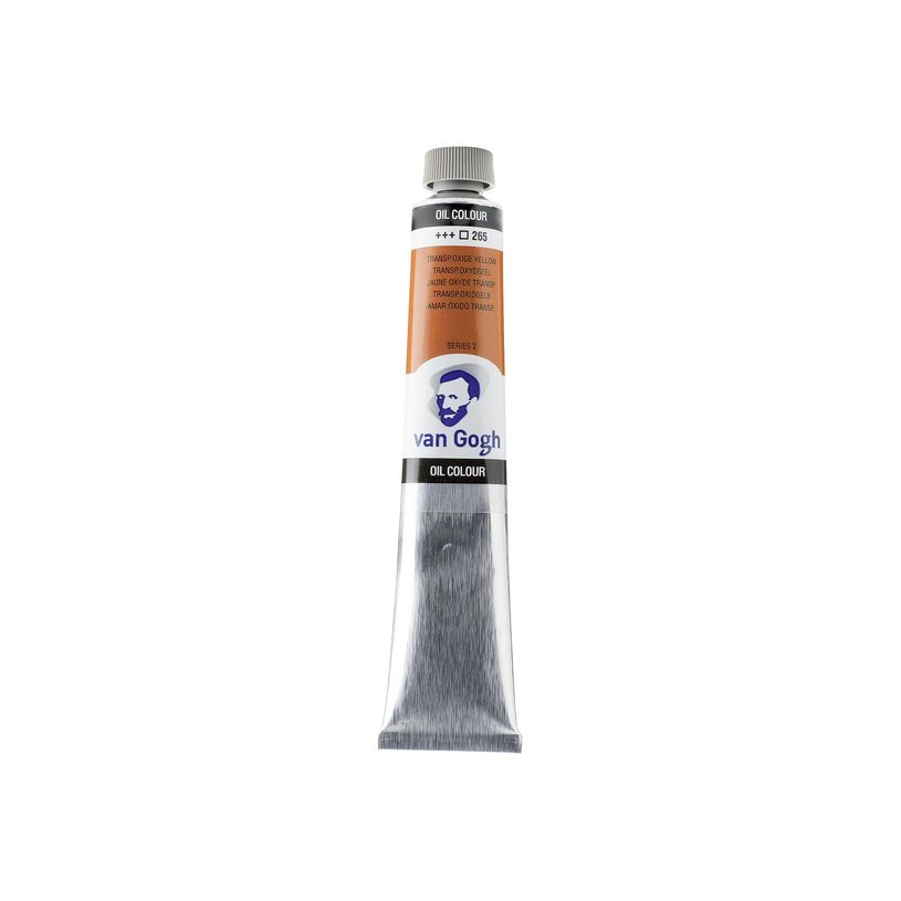 8712079220563-van Gogh - Peinture - peinture à l'huile - jaune oxyde transparent - 60 ml-P_405123976_1-0