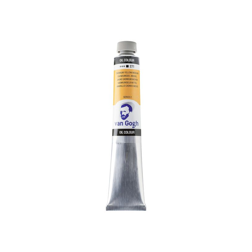 8712079222284-van Gogh - Peinture - peinture à l'huile - jaune de cadmium moyen - 60 ml-P_405123977_1-0