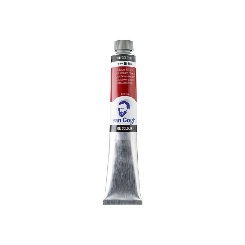 8712079220648-van Gogh 306 - Peinture - peinture à l'huile - rouge de cadmium profond - 60 ml-P_405123979_1-0