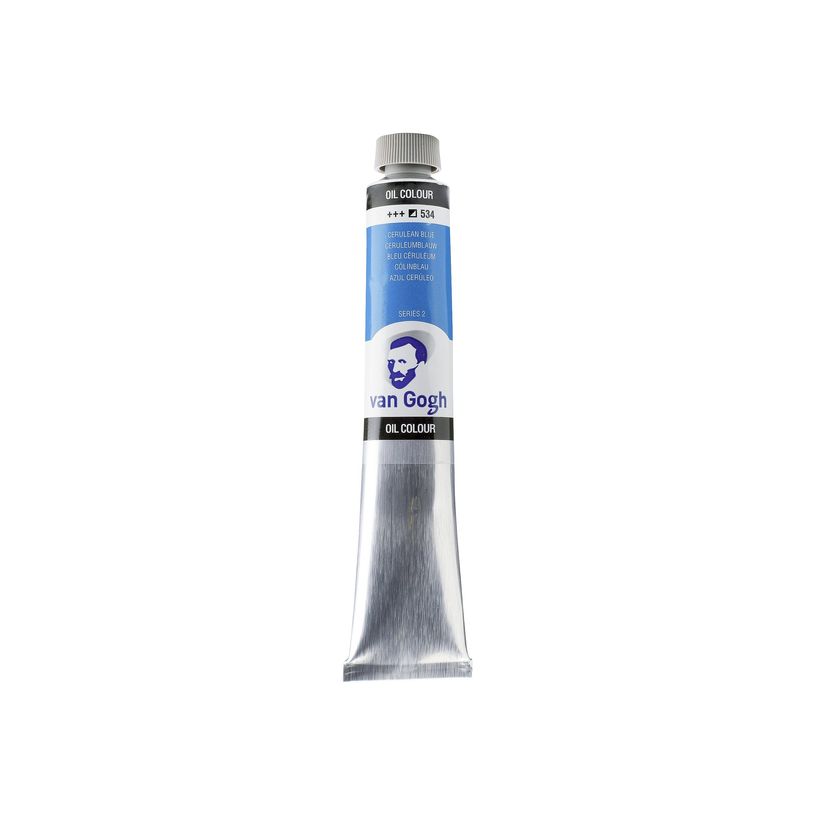 8712079220884-van Gogh 534 - Peinture - peinture à l'huile - bleu céruléen - 60 ml-P_405123987_1-0