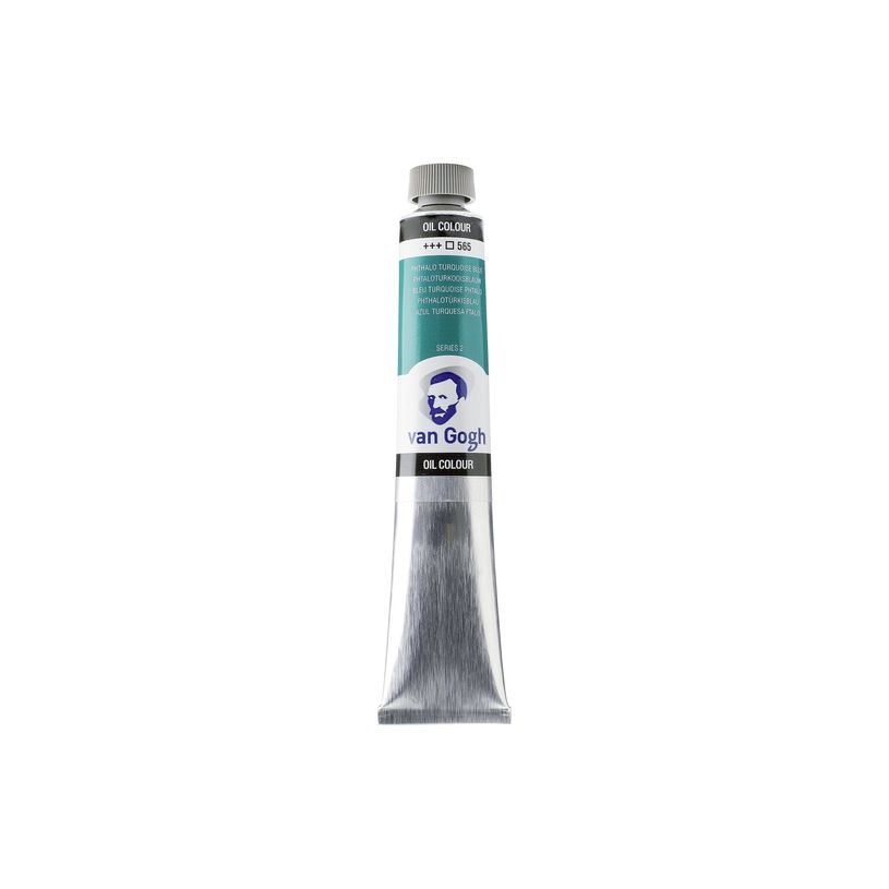 8712079222345-van Gogh - Peinture - peinture à l'huile - bleu turquoise phtalo - 60 ml-P_405123989_1-0