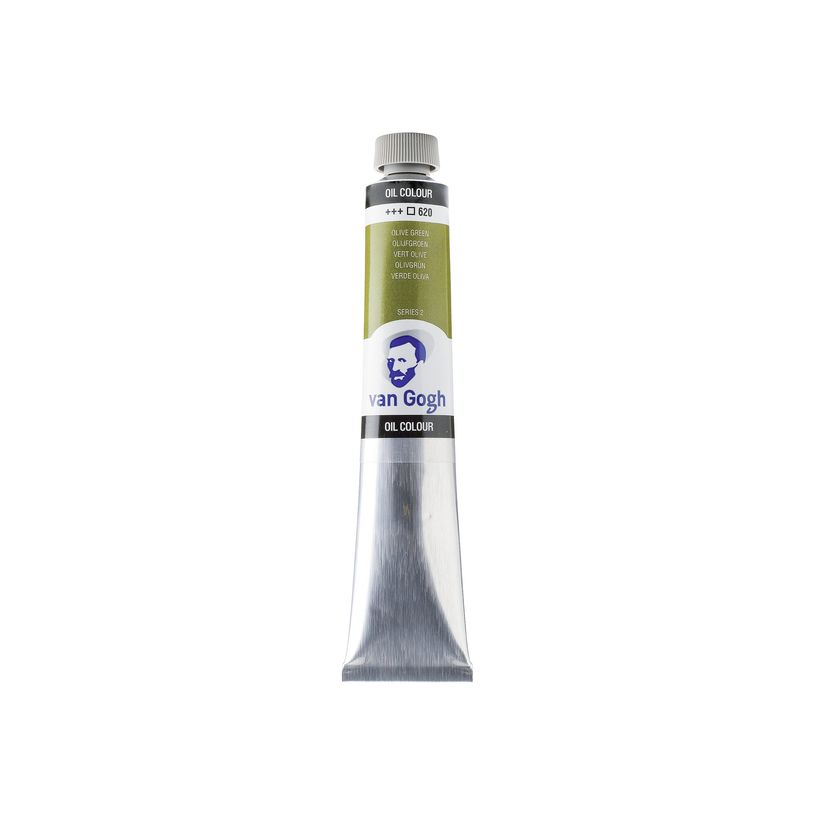 8712079221003-van Gogh 620 - Peinture - peinture à l'huile - vert olive - 60 ml-P_405123993_1-0