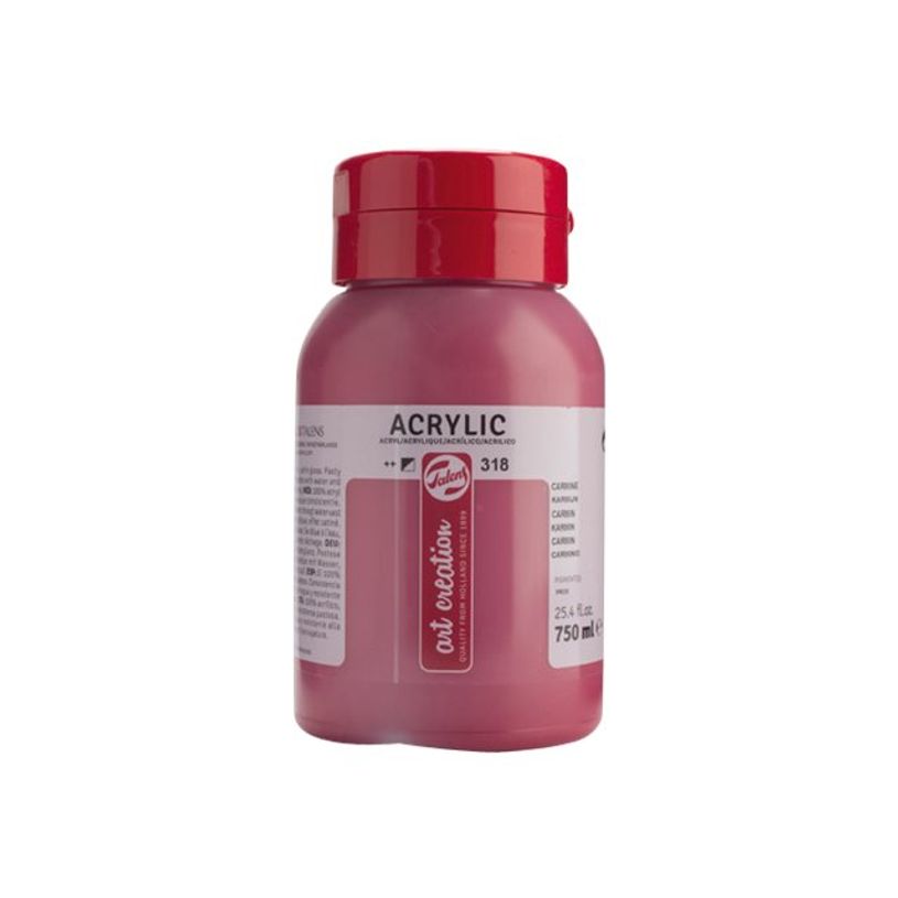 8712079314637-Talens Art Creation - Peinture acrylique - carmin - 750 ml-P_405124000_1-0