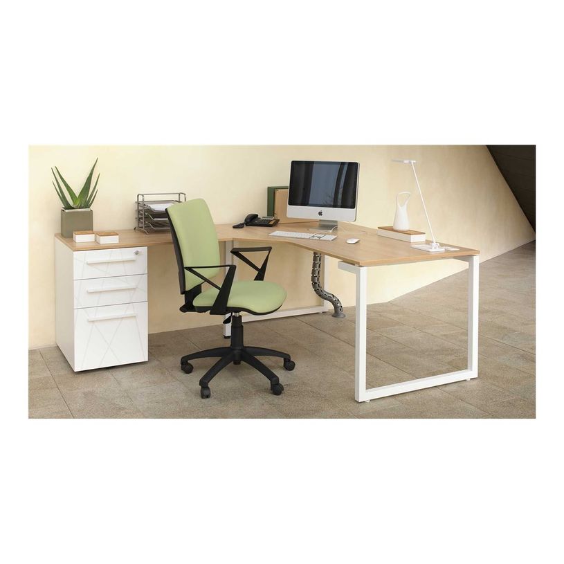 3483600482860-Caisson bout de bureau Sunday - L42XH71xP60 cm - blanc graphic - top non inclus en option-P_405124458_2-2