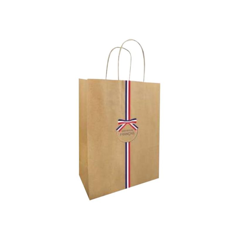 3281650502411-Créastyl Kraft Fantaisie - 50 Sacs cadeau kraft - poignées torsadées - 26 cm x 12 cm x 35 cm --P_405124503_1-0