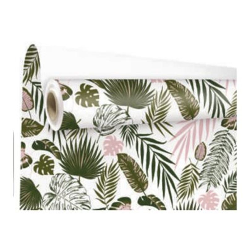 3281650553161-Créastyl - Papier cadeau kraft - 69 cm x 50 m - 60 g/m² - tropical-P_405124507_2-1