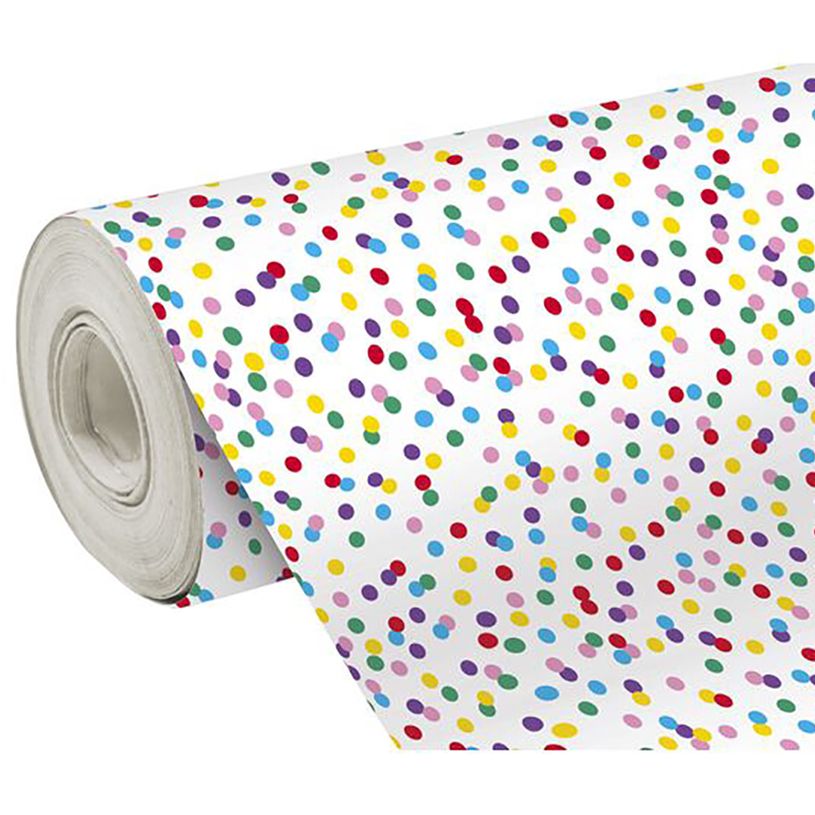 3329682119426-Clairefontaine Alliance - Papier cadeau - 70 cm x 50 m - 60 g/m² - pois multicolores-P_405124519_1-0