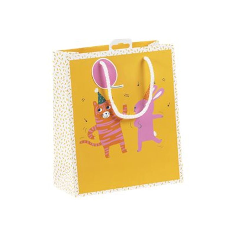 5033601002697-Clairefontaine - Sac cadeau - good vibes multicolore - 21,5 cm x 10,2 cm x 25,3 cm-P_405124547_1-0