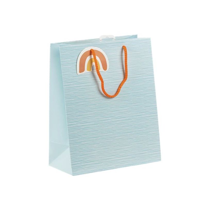 5033601102540-Clairefontaine - Sac cadeau - welcome bleu clair - 26,5 cm x 14 cm x 33 cm-P_405124549_1-0