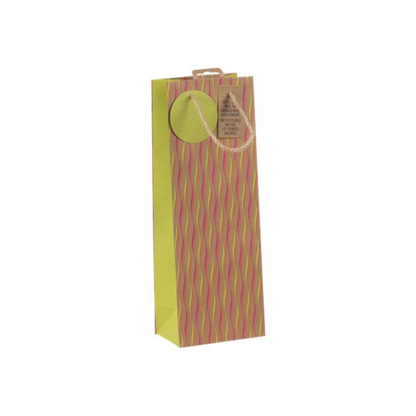 5033601002765-Clairefontaine - Sac cadeau kraft spécial bouteille - néon fluo - 12,7 cm x 9 cm x 35,5 -P_405124554_1-0