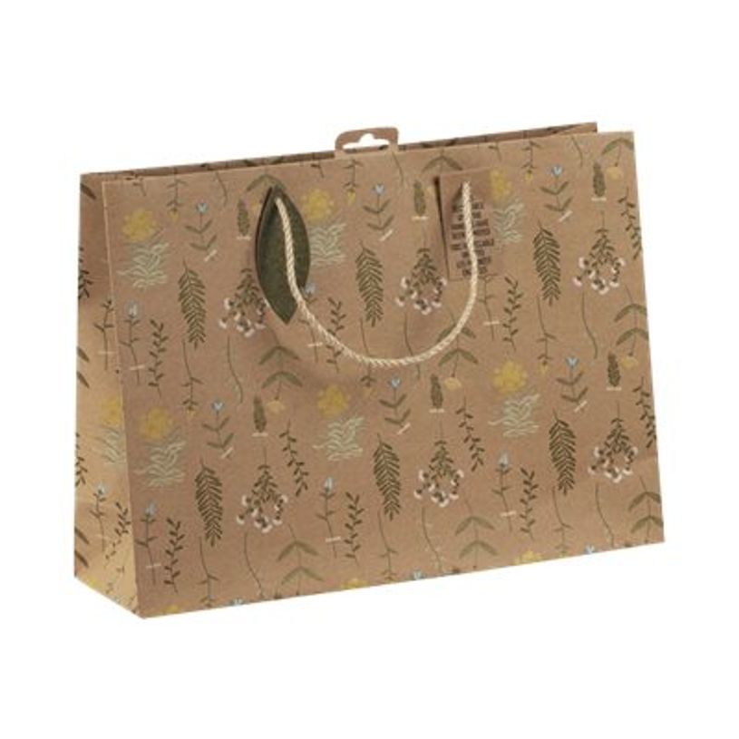 5033601002772-Clairefontaine - Sac cadeau kraft - immortelle multicolore - 37,3 cm x 11,8 cm x 27,5 cm-P_405124555_1-0