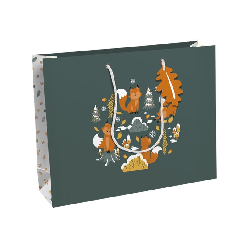 5033601004820-Clairefontaine - Sac cadeau - fox multicolore - 37,3 cm x 11,8 cm x 27,5 cm-P_405124569_1-0