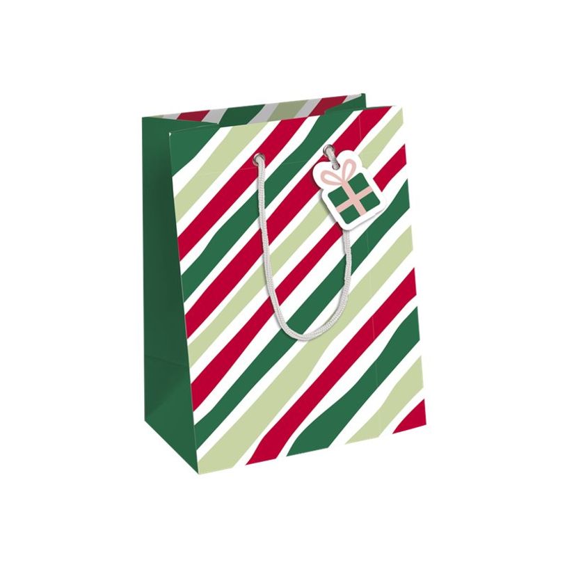 5033601004875-Clairefontaine - Sac cadeau - ho ho ho rouge - 21,5 cm x 10,2 cm x 25,3 cm-P_405124574_1-0