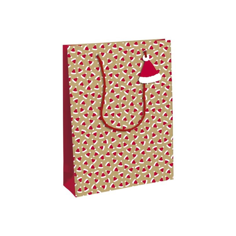 5033601004929-Clairefontaine - Sac cadeau kraft - pain d'épices blanc - 26,5 cm x 14 cm x 33 cm-P_405124579_1-0