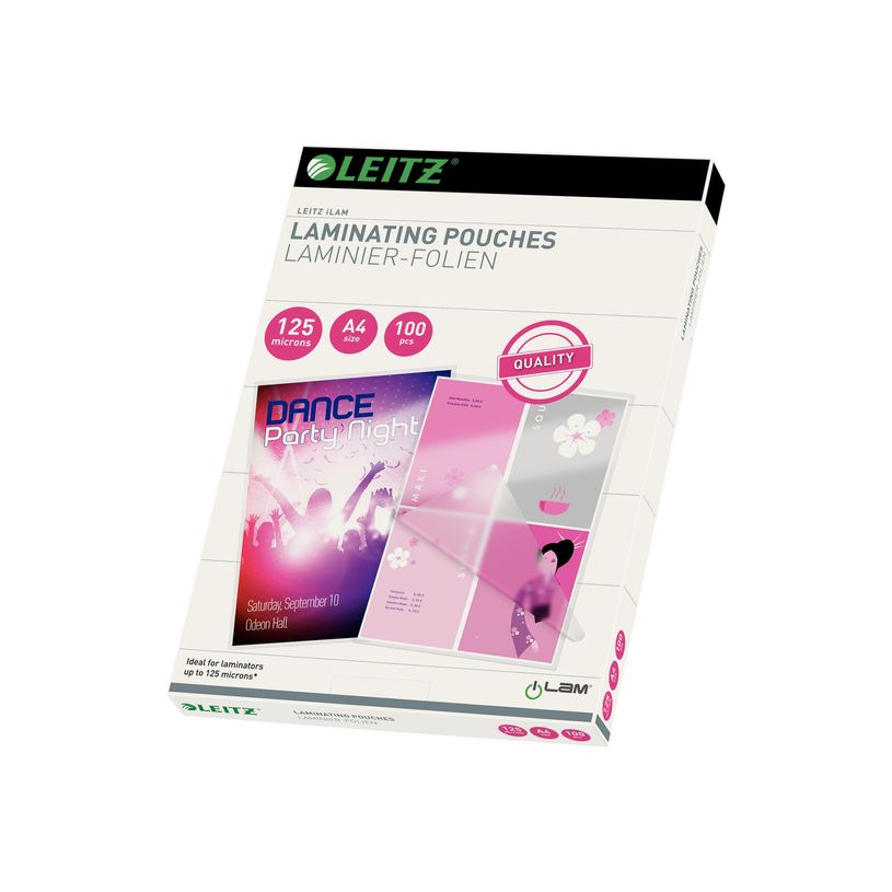 5411313338080-Leitz - 100 pochettes de plastification A4 (216 x 303mm) - 125 microns-P_405124938_1-0