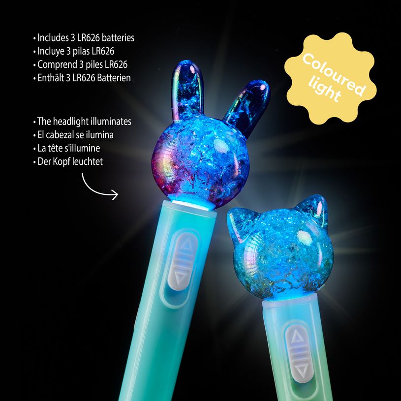 8422593118979-Miquelrius Back2Fun - Stylo à bille - lapin, chat - bleu--6