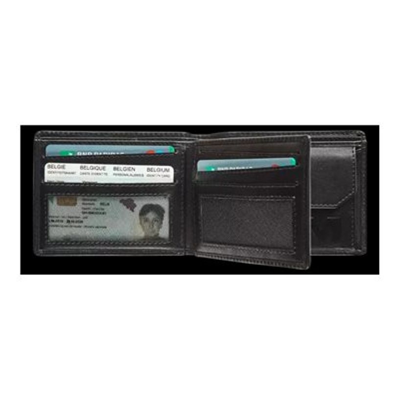 5413082194645-Maverick - Portefeuille à 2 volets anti-piratage avec compartiment à monnaie- cuir noir-P_405125048_4-4