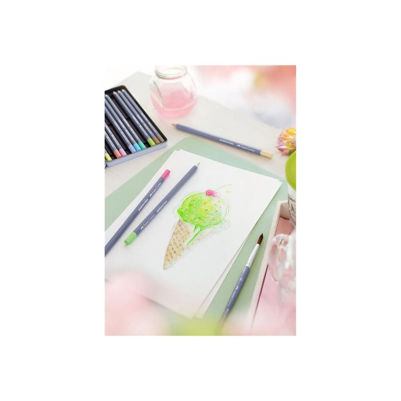 4005401146223-Faber-Castell Goldfaber Aqua - 12 Crayons de couleur aquarellables - couleurs pastels as-P_405125089_14-13
