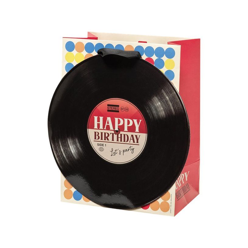 8054320561453-Legami - Sac cadeau - 11,5 cm x 19 cm x 25 cm - anniversaire vinyl-P_405125135_1-0