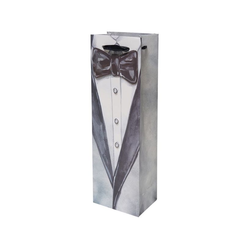 8056304486318-Legami - Sac cadeau pour bouteille - 12 cm x 8,5 cm x 36 cm - smoking-P_405125177_1-0