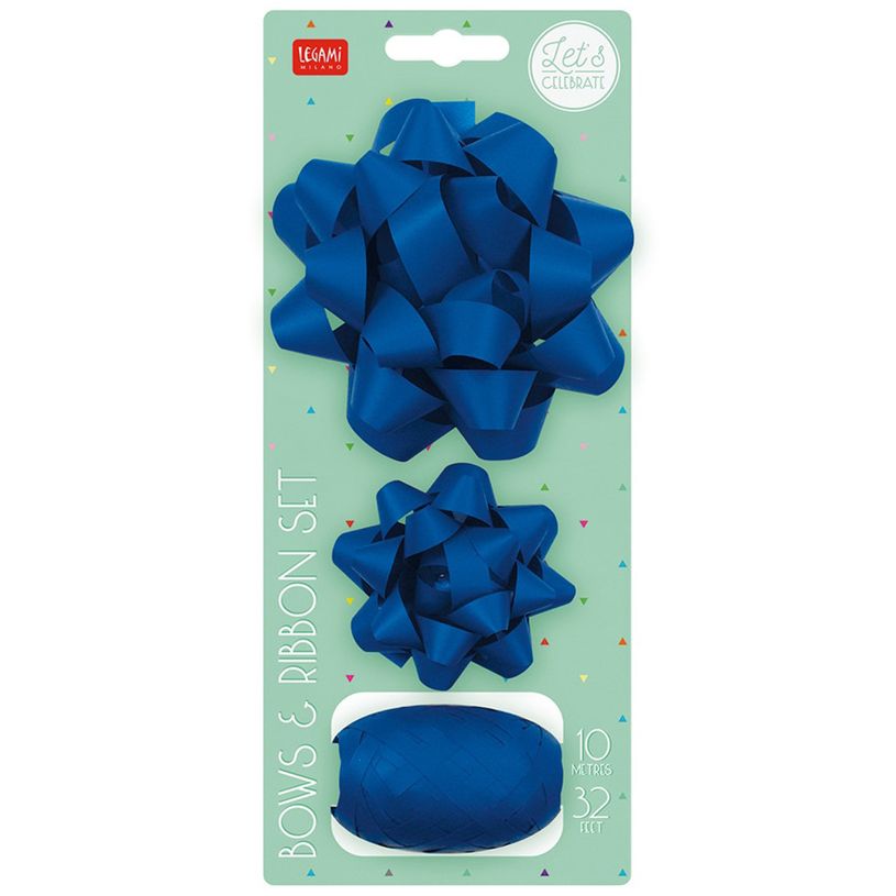 8054320569336-Legami - Pack de 2 nœuds et 1 ruban d'emballage - bleu-P_405125183_1-0