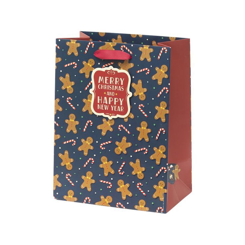 8059174832025-Legami - Sac cadeau - 19 cm x 11,5 cm x 25 cm - bonhommes en pain d'épice-P_405125223_1-0