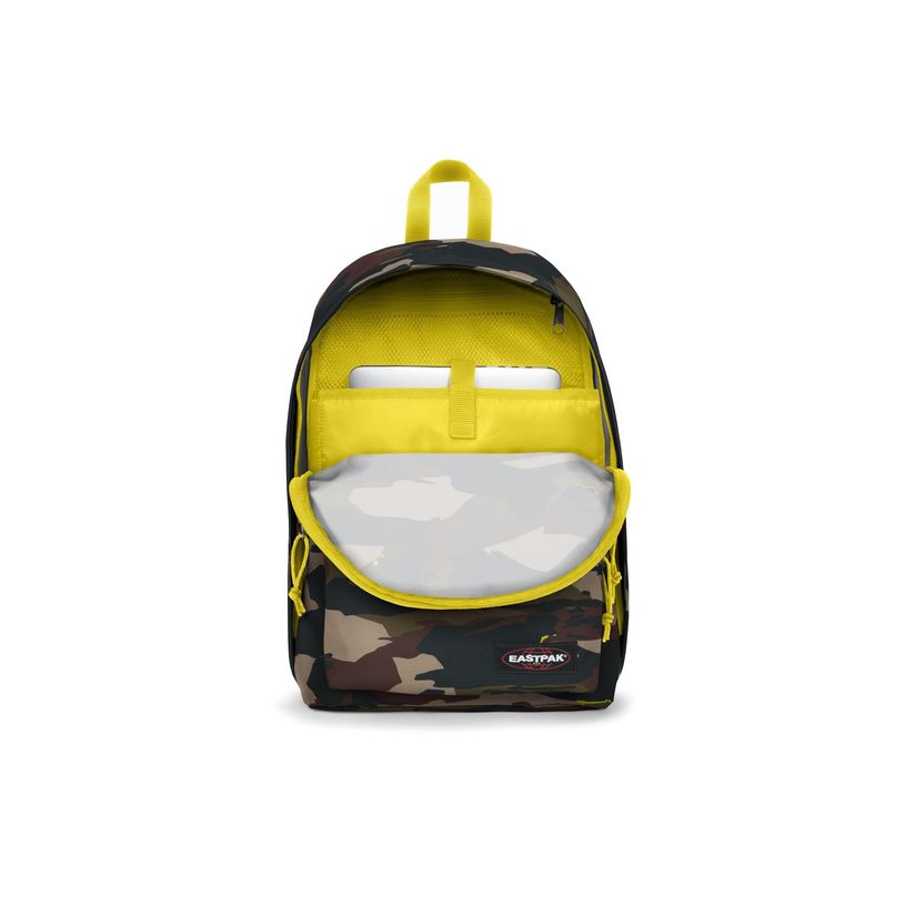 0195436325725-EASTPAK Out Of Office - Sac à dos outline yellow avec compartiment pour ordinateur portab-P_405125325_2-3