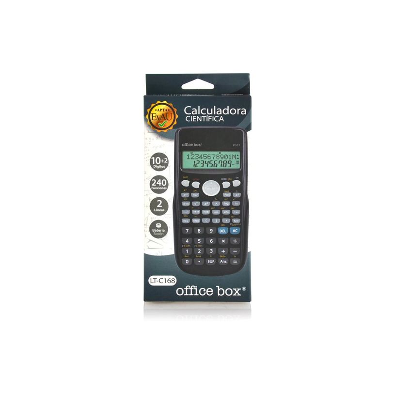 8435258970140-Calculadora científica 240 funciones con pantalla de 2 líneas LT-C168-P_405125468_2-1