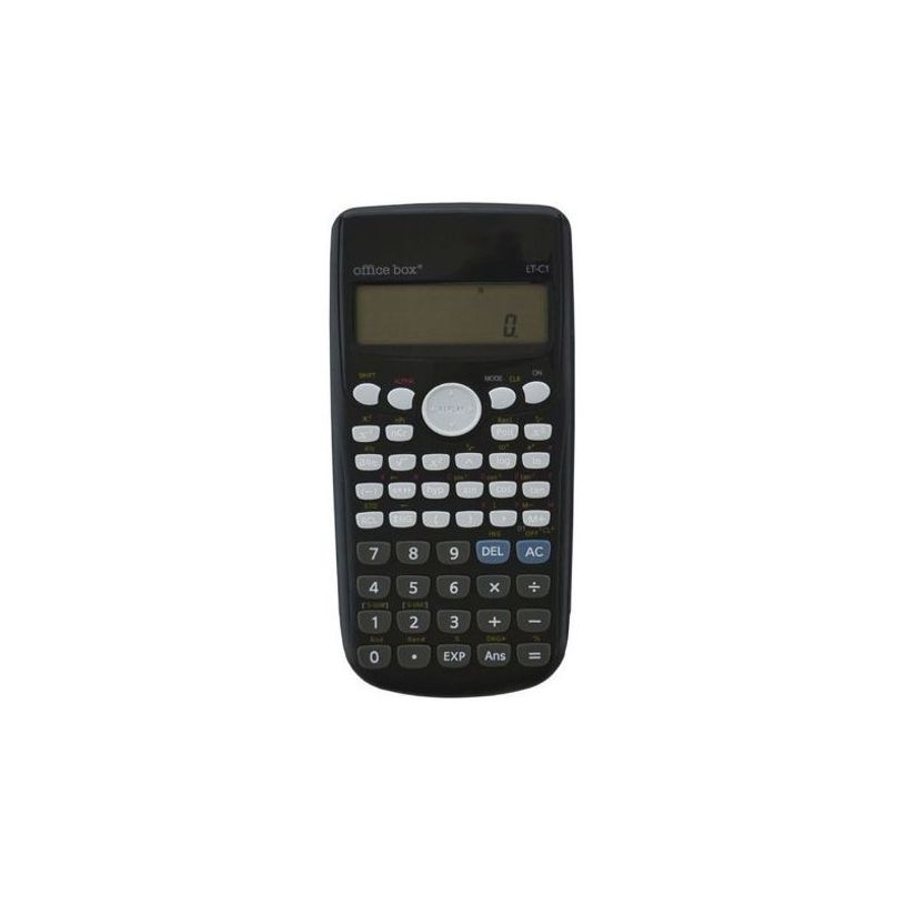 8435258970140-Office Box LT-C1 - Calculatrice scientifique - 10 chiffres + 2 exposants - pile - noir-P_405125468_3-0