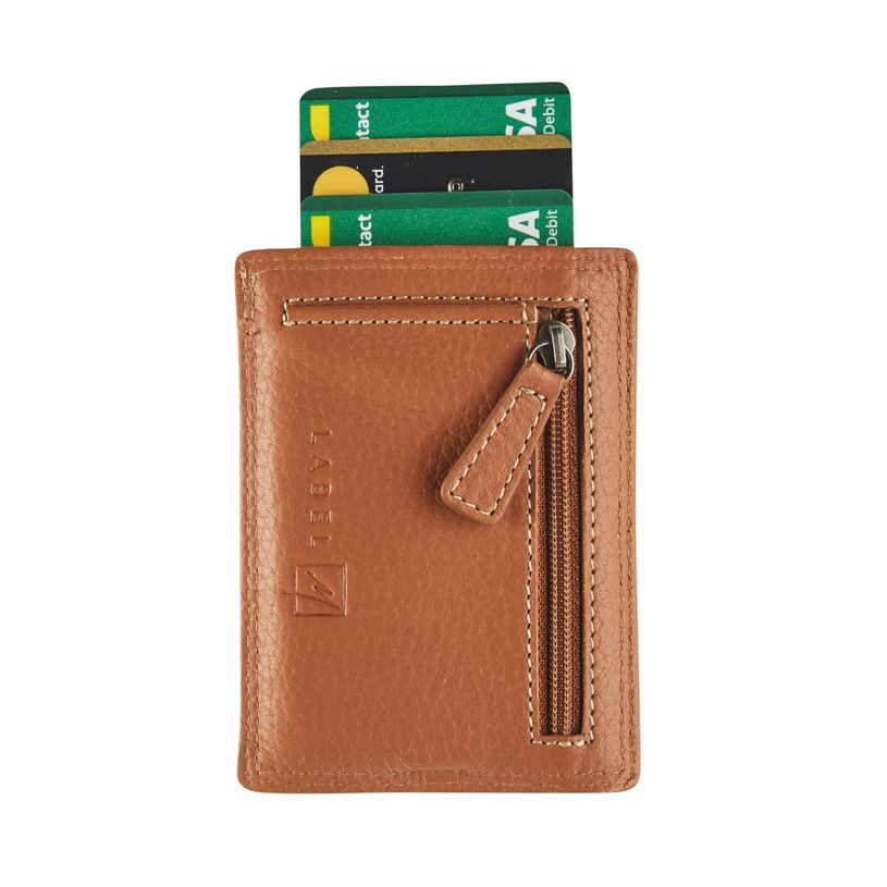 5413082209868-Porte-cartes + fermeture éclair Dakota - cognac - label M-P_405127131_1-0