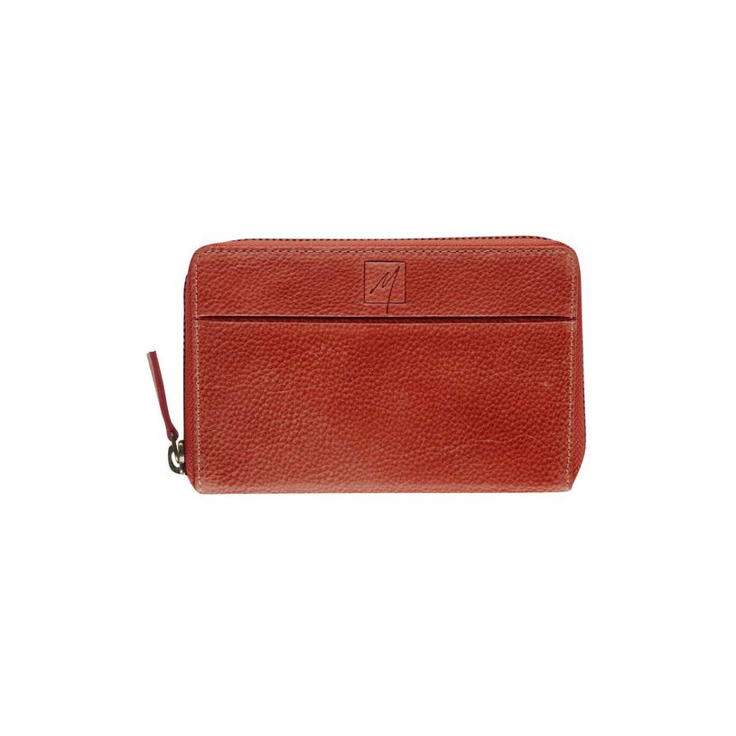 0404051271394-Porte-monnaie à fermeture éclair Savannah - petit format - rouge - label M-P_405127139_1-0