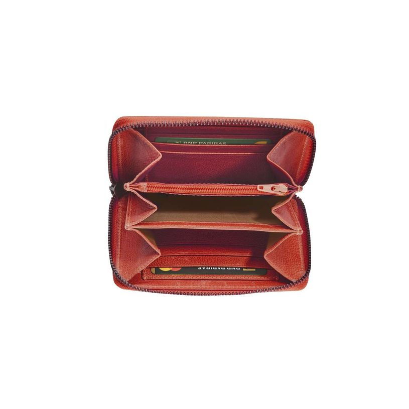 0404051271394-Porte-monnaie à fermeture éclair Savannah - petit format - rouge - label M-P_405127139_2-1