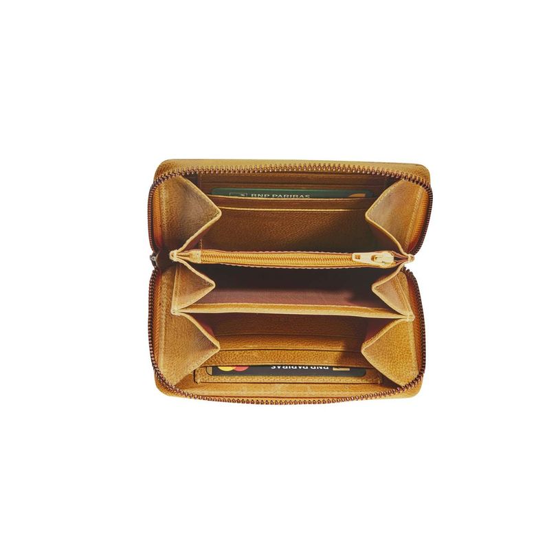 0404051271400-Porte-monnaie à fermeture éclair Savannah - petit format - cognac - label M-P_405127140_2-1