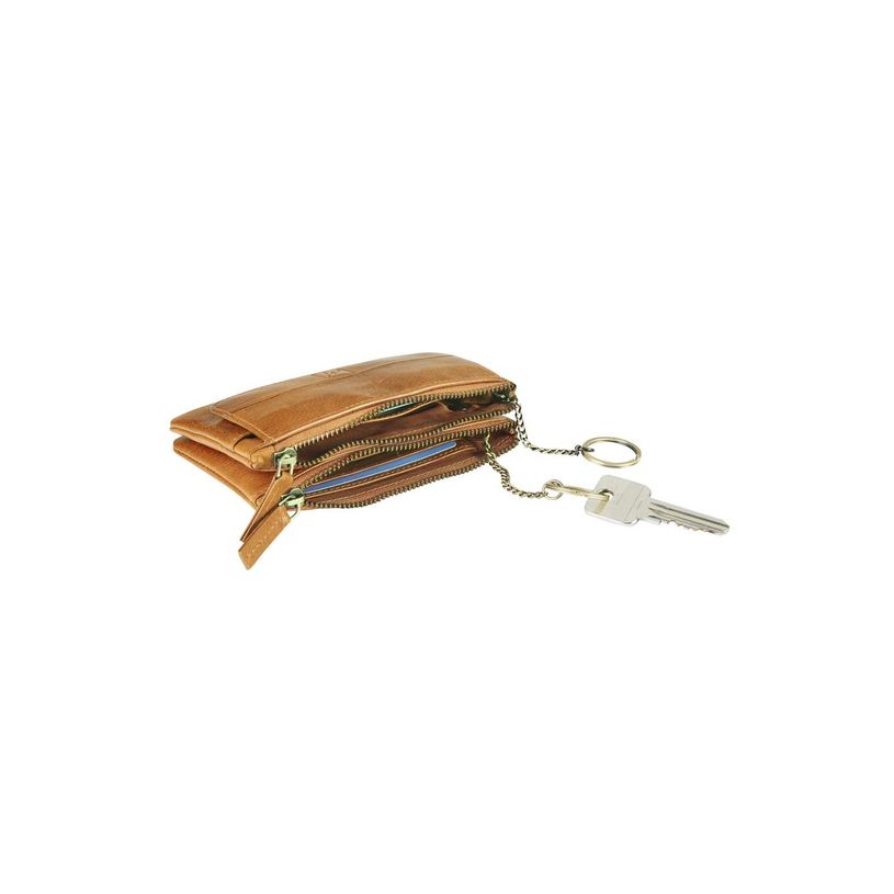 0404051271615-Porte-monnaie double cuir avec pochette cartes Savannah - cognac - label M-P_405127161_1-0