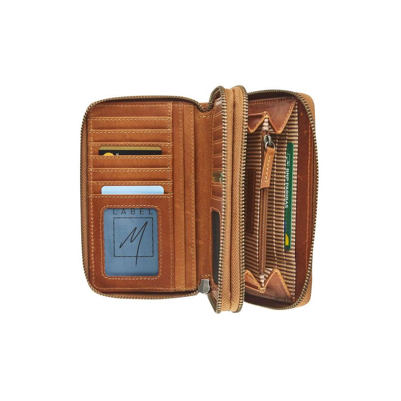 5413082210420-Portefeuille double fermeture éclair Forence - cognac - label M-P_405127165_2-1