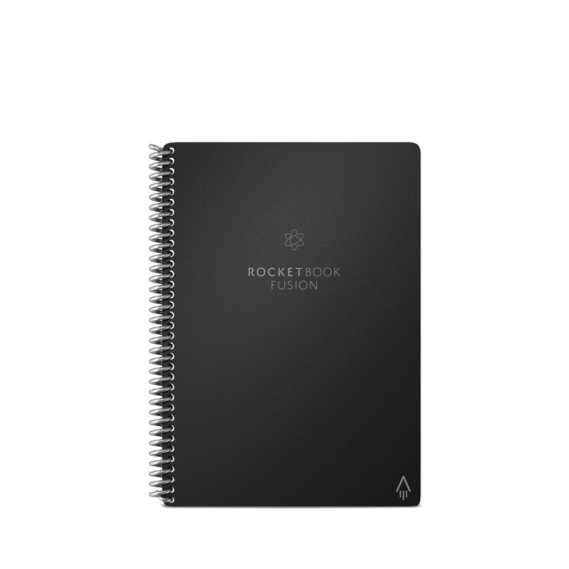 0850015045103-Rocketbook Fusion Executive - Carnet de notes connecté - 42 pages réutilisables - A5 - n-P_405127355_2-1